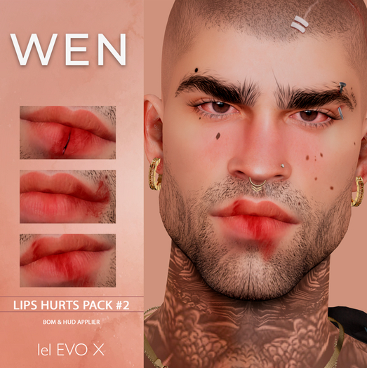 WEN - LIPS HURTS PACK 2(LEL EVOX)HUD and BoM