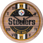 Team Wall Clock-Steelers