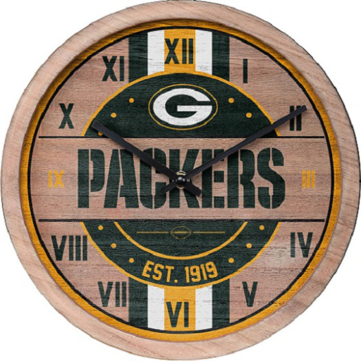Team Wall Clock-Packers