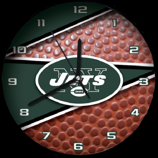 Team Wall Clock-Jets