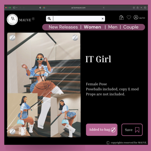 Second Life Marketplace - IT Girl Pose Pack