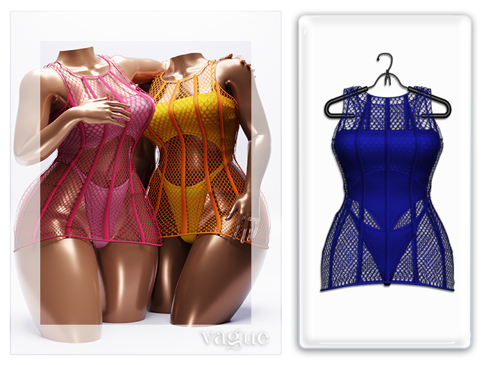 Vague. Roman Set - Blue -