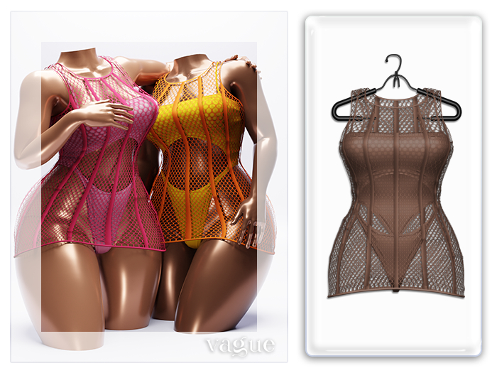 Vague. Roman Set - Nude -