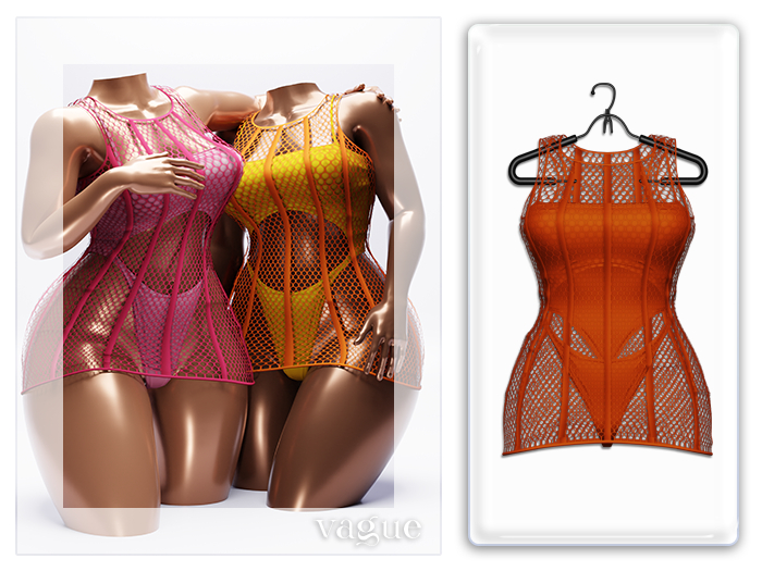 Vague. Roman Set - Orange -