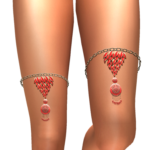 PROMAGIC Ria ThighJewel-Red