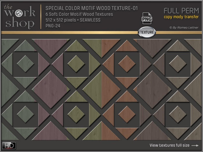 SP COLOR MOTIF WOOD TEXTURE - 01