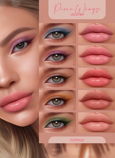 IDTTY FACES - LELUTKA PIXIE WINGS COLLECTION