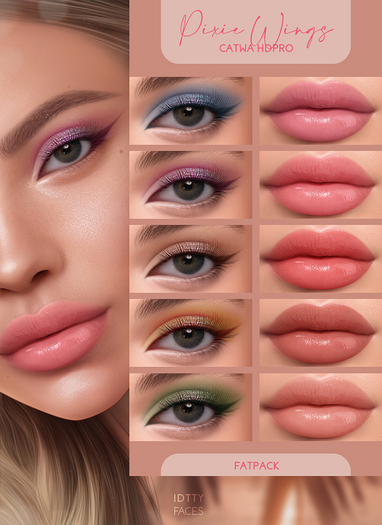 IDTTY FACES - CATWA PIXIE WINGS COLLECTION