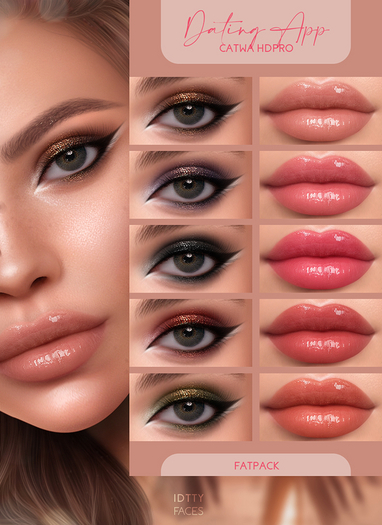 IDTTY FACES - CATWA DATING APP COLLECTION