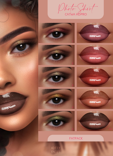 IDTTY FACES - CATWA PHOTO SHOOT COLLECTION