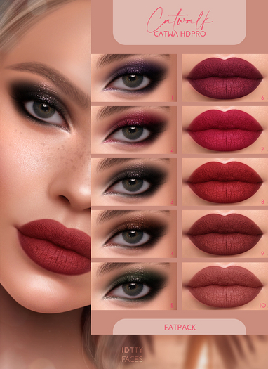 IDTTY FACES - CATWA CATWALK COLLECTION