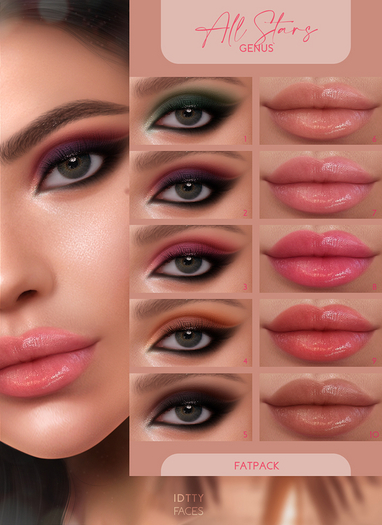 IDTTY FACES - GENUS ALL STARS COLLECTION