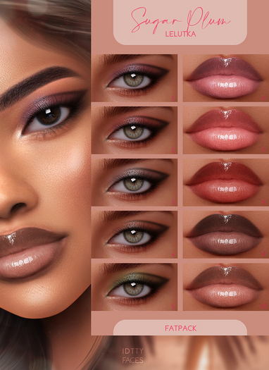 IDTTY FACES - LELUTKA SUGAR PLUM COLLECTION