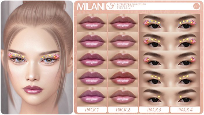 MILANI Cosmetics "Littlestar" Collection (PACK 2)