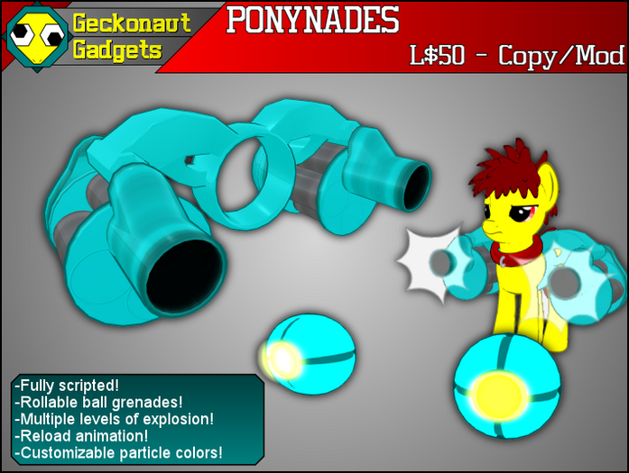 [GG] PonyNades v1.2
