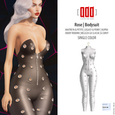 [ADD] Rose Bodysuit - White