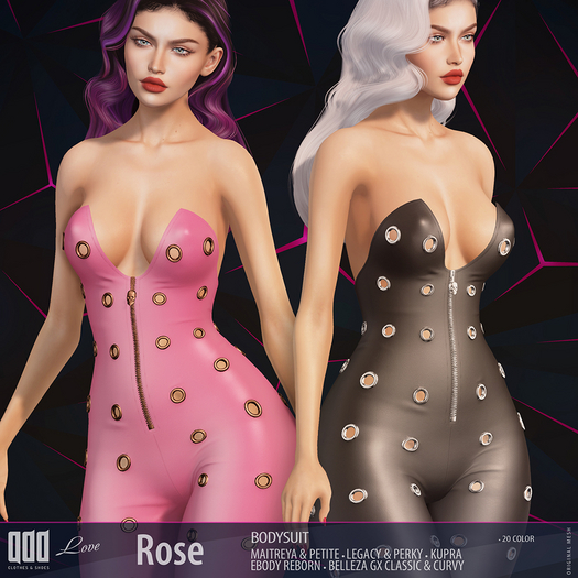 [ADD] Rose Bodysuit FATPACK