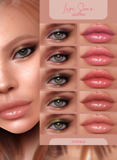 IDTTY FACES - LELUTKA LOVE SCAR COLLECTION