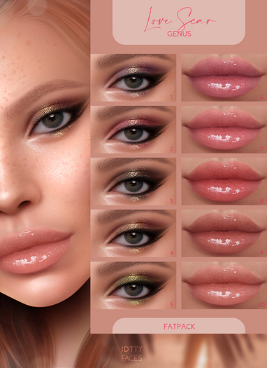 IDTTY FACES - GENUS LOVE SCAR COLLECTION