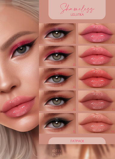 IDTTY FACES - LELUTKA SHAMELESS COLLECTION