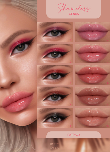 IDTTY FACES - GENUS SHAMELESS COLLECTION