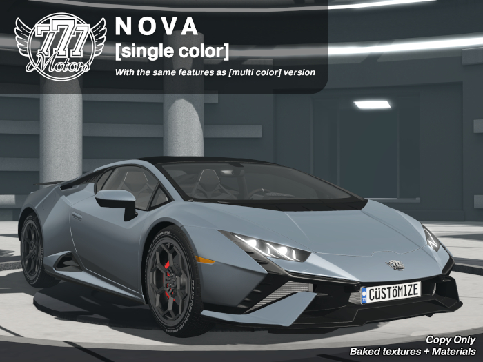 [777] NOVA - Steel Blue (Add)