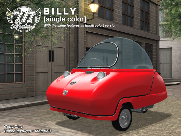 [777] BILLY - Red (Add)