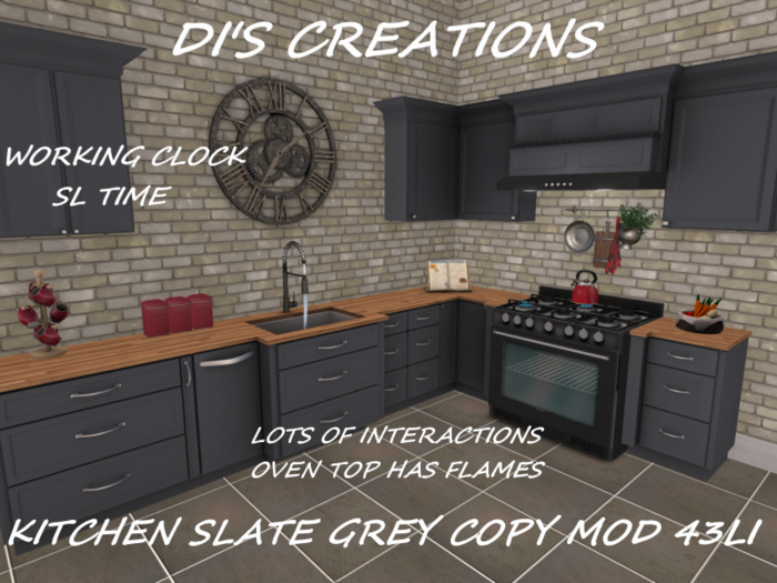 KITCHEN SLATE GREY