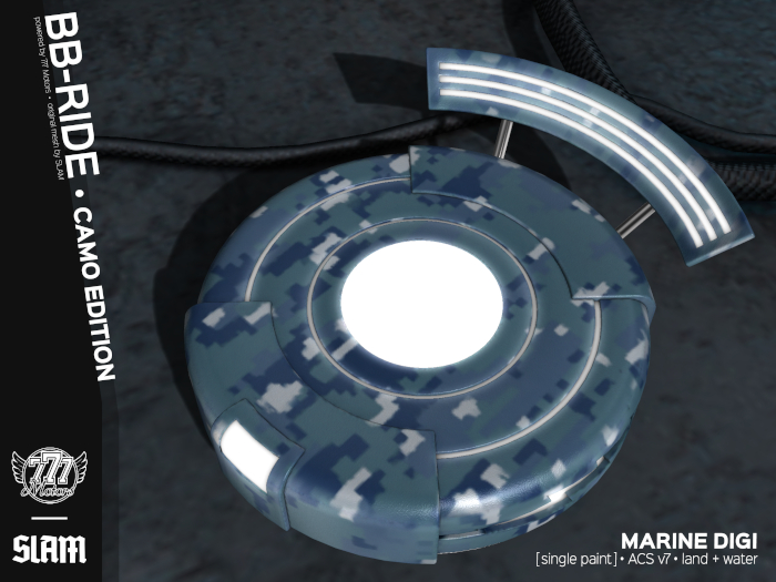 [777xSLAM] BB-RIDE [Marine Digi Camo] (Add)