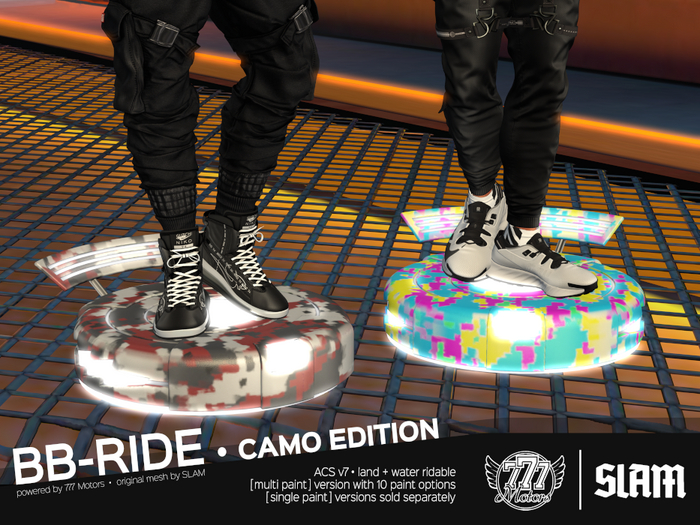 [777xSLAM] BB-RIDE [Camo Edition] (Add)