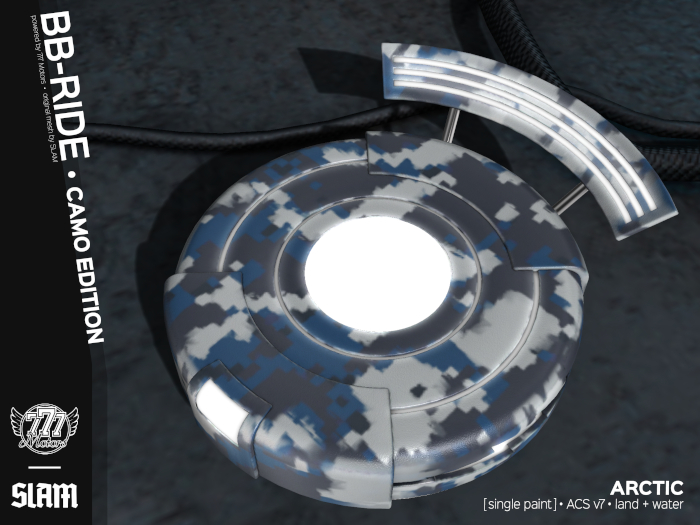 [777xSLAM] BB-RIDE [Arctic Camo] (Add)