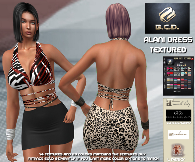 BCD Alani Dress Textured DEMOS