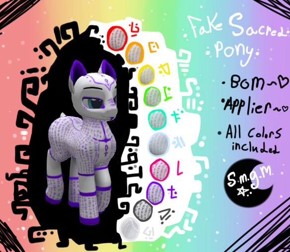 ~~ :: Fake Sacred Pony - Diamond -Red , OP :: ~~