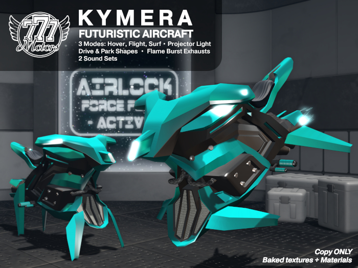 [777] KYMERA - Cyan (Add)