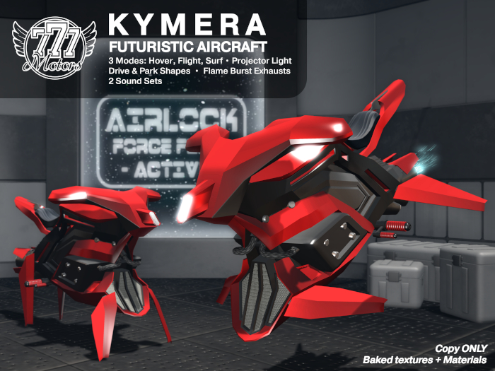 [777] KYMERA - Bright Red (Add)