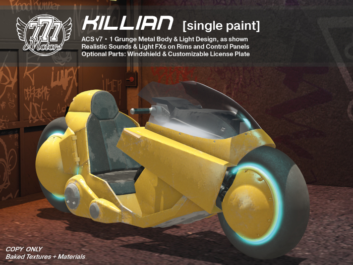 [777] KILLIAN - Yellow (Add)
