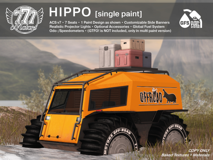 [777] HIPPO - Offroad Roar (Add)