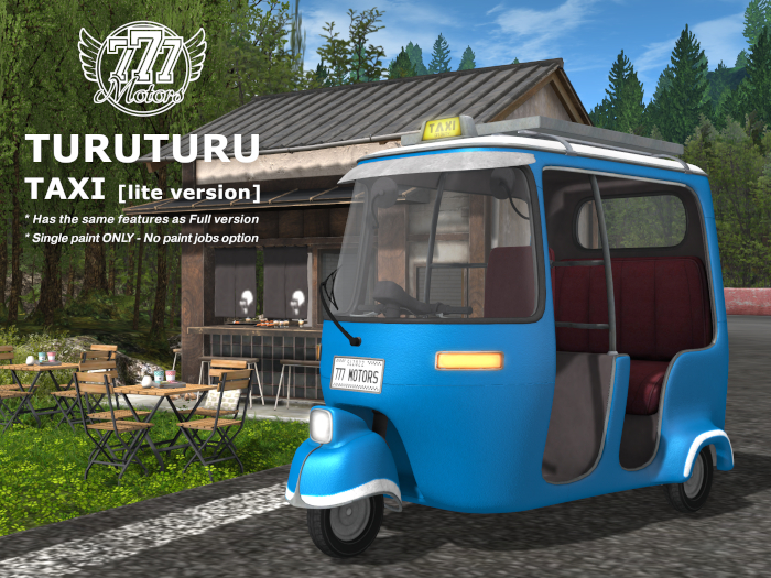 [777-lite] TURUTURU [Blue] (Add)