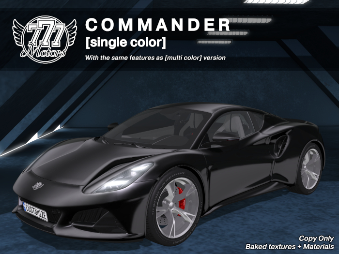 [777-lite] Commander - Shadow (Add)