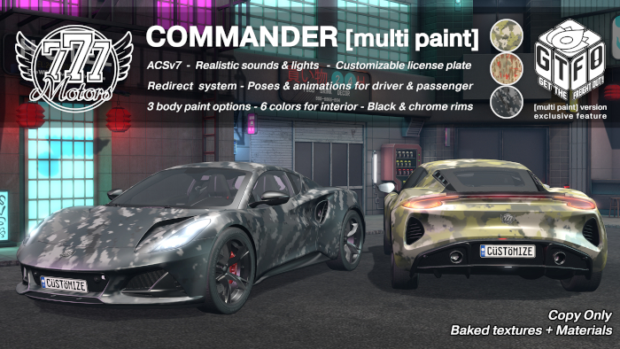 [777] Commander [Camouflage] (Add)