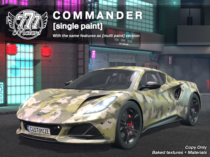 [777] Commander - Marshland Camo (Add)