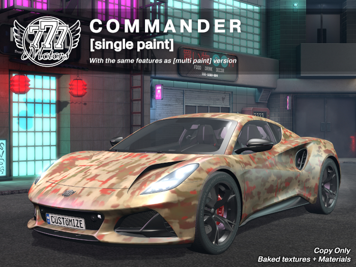 [777] Commander - Desert Stone Camo (Add)