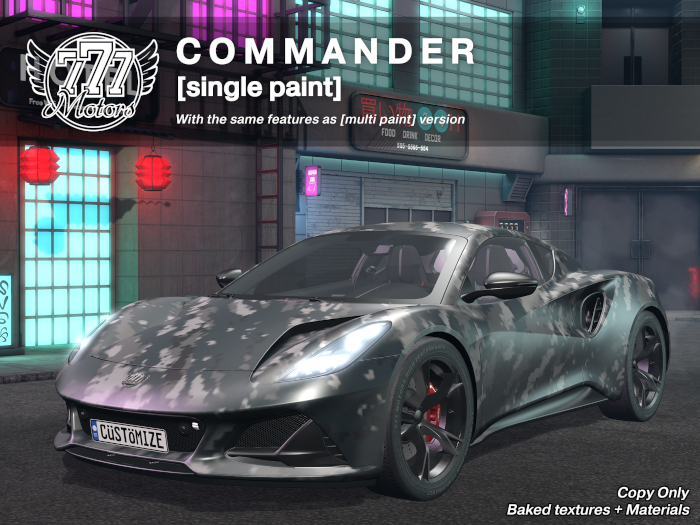 [777] Commander - Black Digi Camo (Add)