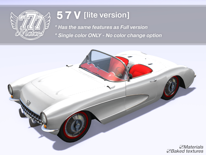 [777-lite] 57V - Silver White (Add)