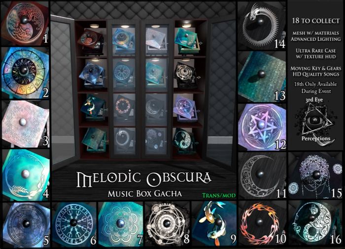 3rd Eye_ Melodic Obscura 2 MB ( Zodiac ) RARE