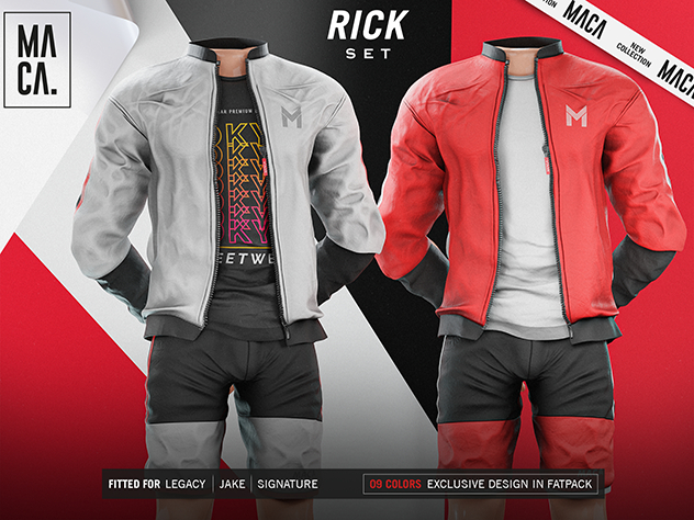 MACA. Set Rick Jacket FATPACK