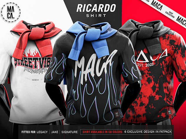 MACA. Ricardo Shirt FATPACK