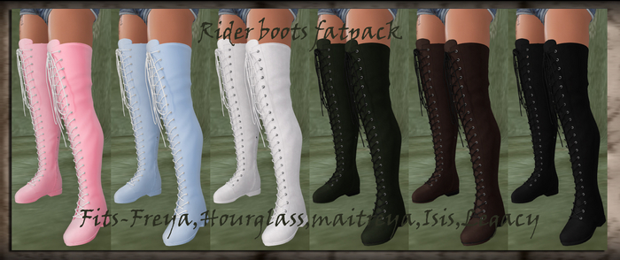 Rider boots fatpack