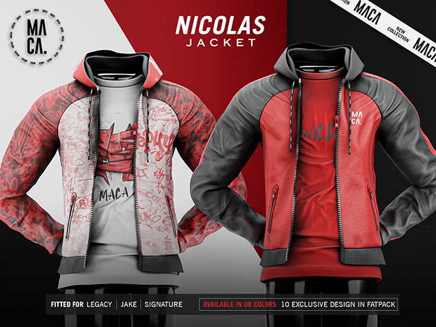 MACA. Nicolas Jacket FATPACK