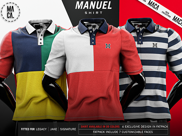 MACA. Manuel Shirt FATPACK